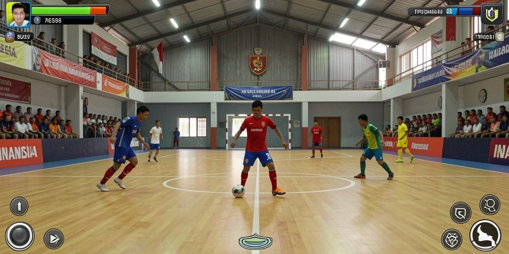 Level penuh tantangan yang menguji kemampuan pemain.