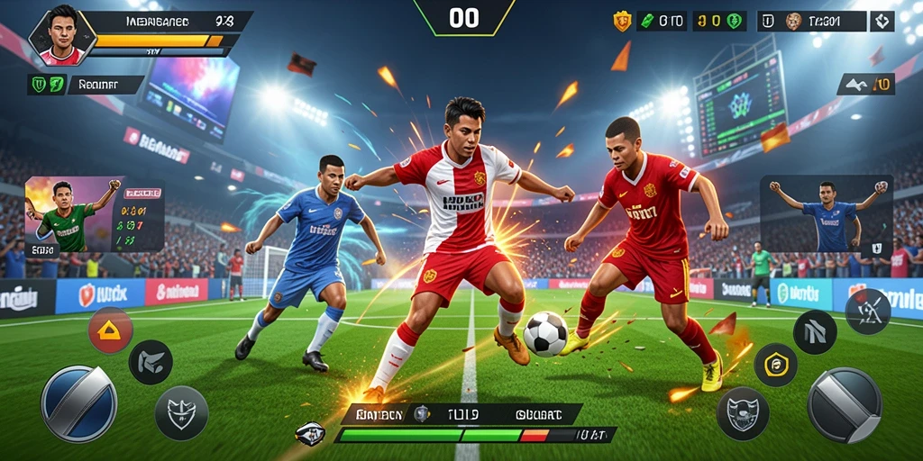 Screenshot ketiga memperlihatkan jackpot progresif yang sedang meningkat.