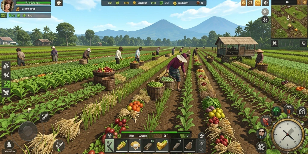 Tangkapan layar menampilkan menu quest yang beragam.